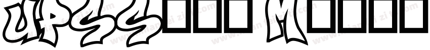 UPSSans Medium Condensed字体转换